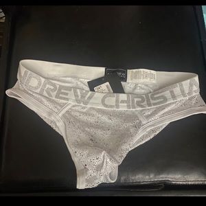 andrew Christians underwear
“Almost Naked” brief jock NWT